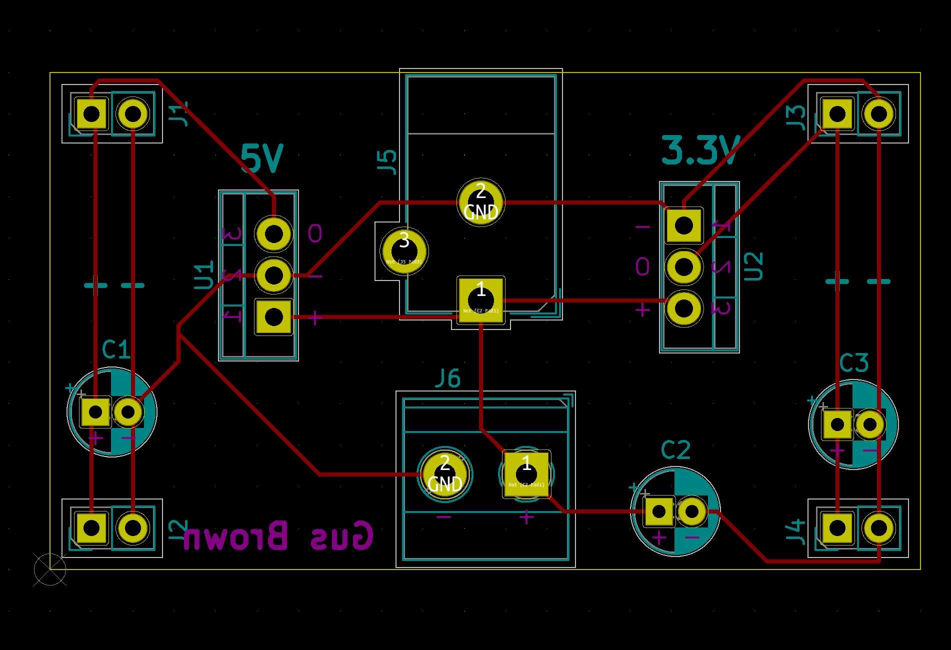 Power supply PCB layout