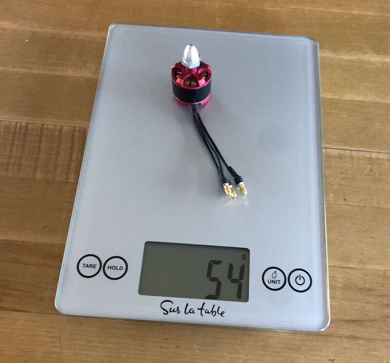 Weighing the components