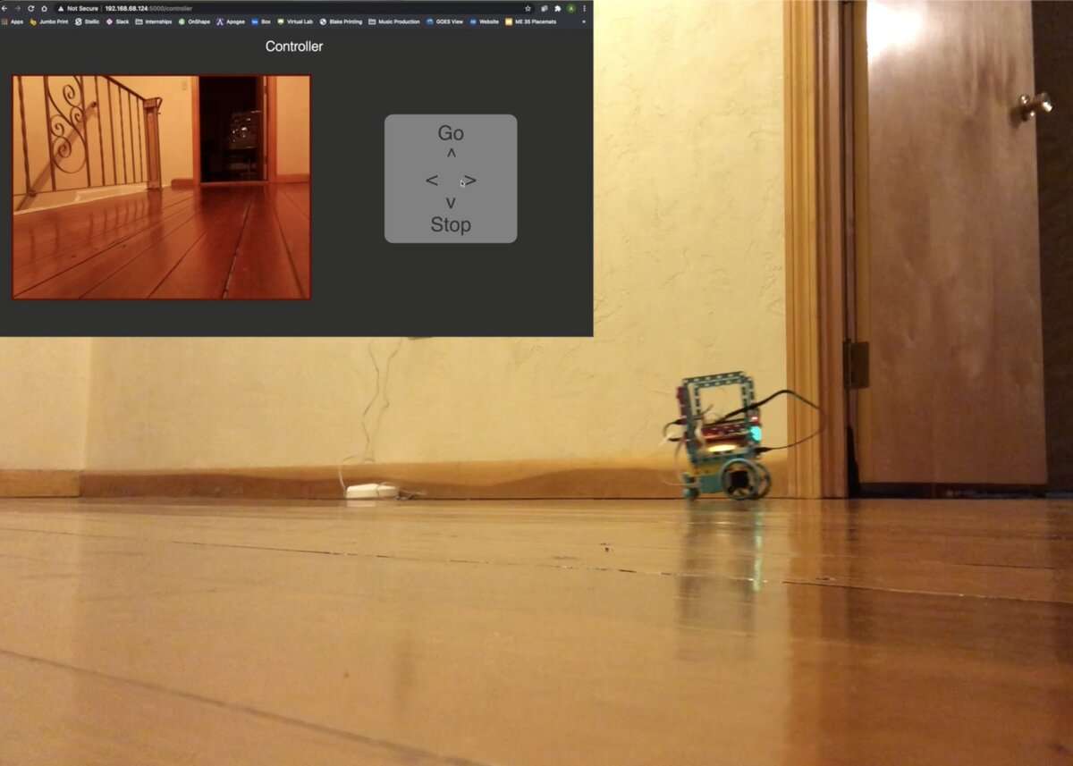 WEB-CONTROLLED ROVER